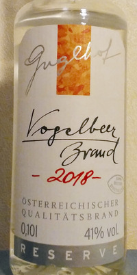 Picture of bottle Guglhof (Salzburg, Austria) – Vogelbeer (Rowanberry), Reserve 2018, 41%