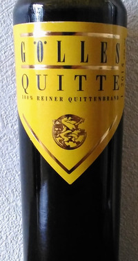 Picture of bottle Gölles (Styria, Austria) – Quitte (Quince), L. 2015, 43%