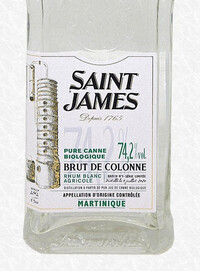 Picture of bottle Saint-James (Sainte-Marie, Martinique) – Brut de Colonne Bio 2020, 74.2%