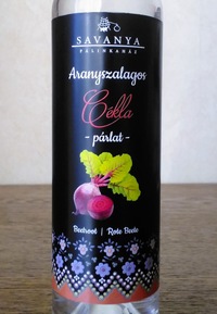 Picture of bottle Savanya (Tolna, Hungary) – 'Aranyszalagos' Cékla (Beetroot) Párlat, L2109012, 44%