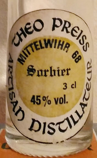 Picture of bottle Théo Preiss (Alsace, France) – Sorbier (Rowanberry), c. 1990, 45%